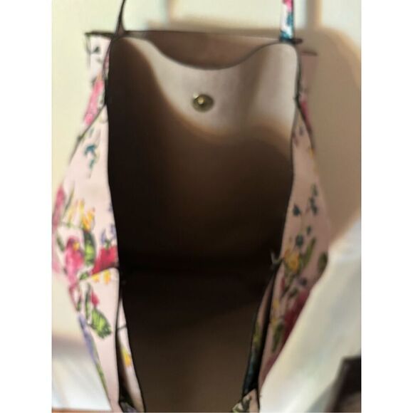 Betsey Johnson Leather Floral Tote Bag - Picture 4 of 6